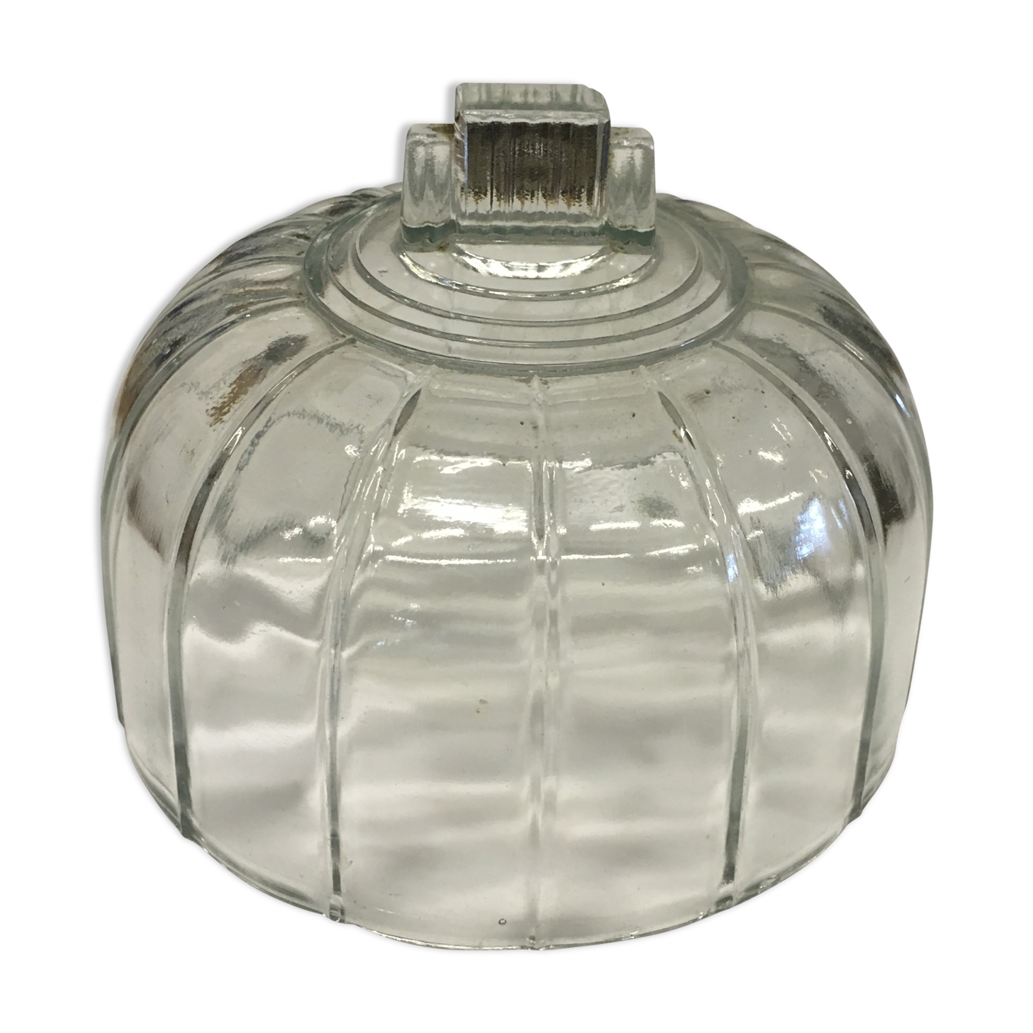 Little bell in glass for cakes