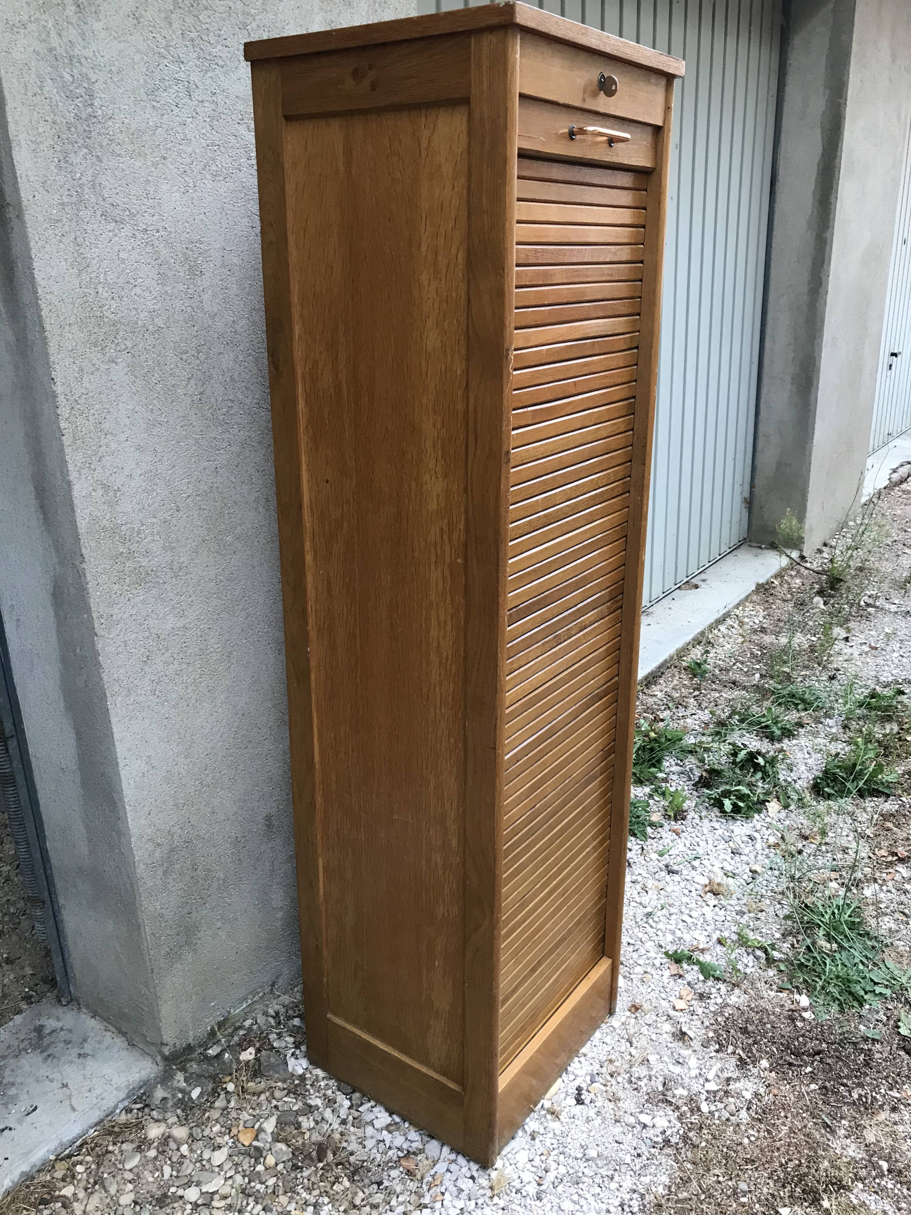 Cabinet notary oak 1950