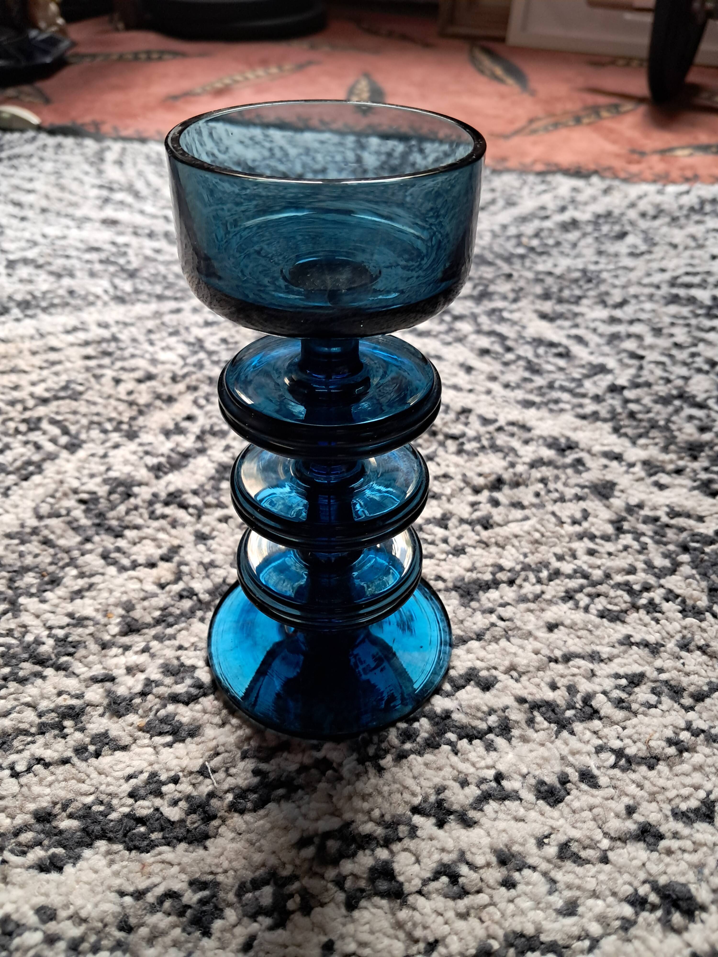 Antique English candlestick in Wedgwood