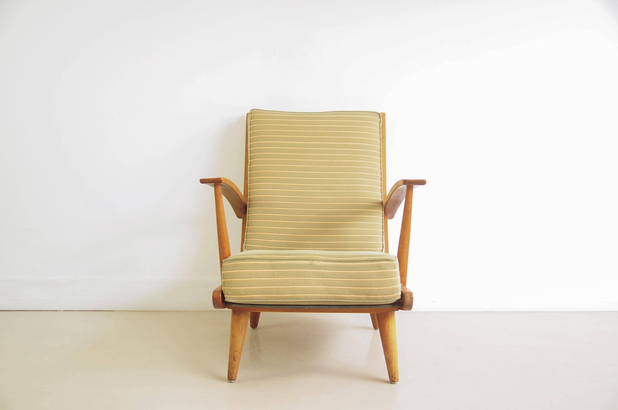 Fauteuil fumeur des années 1950