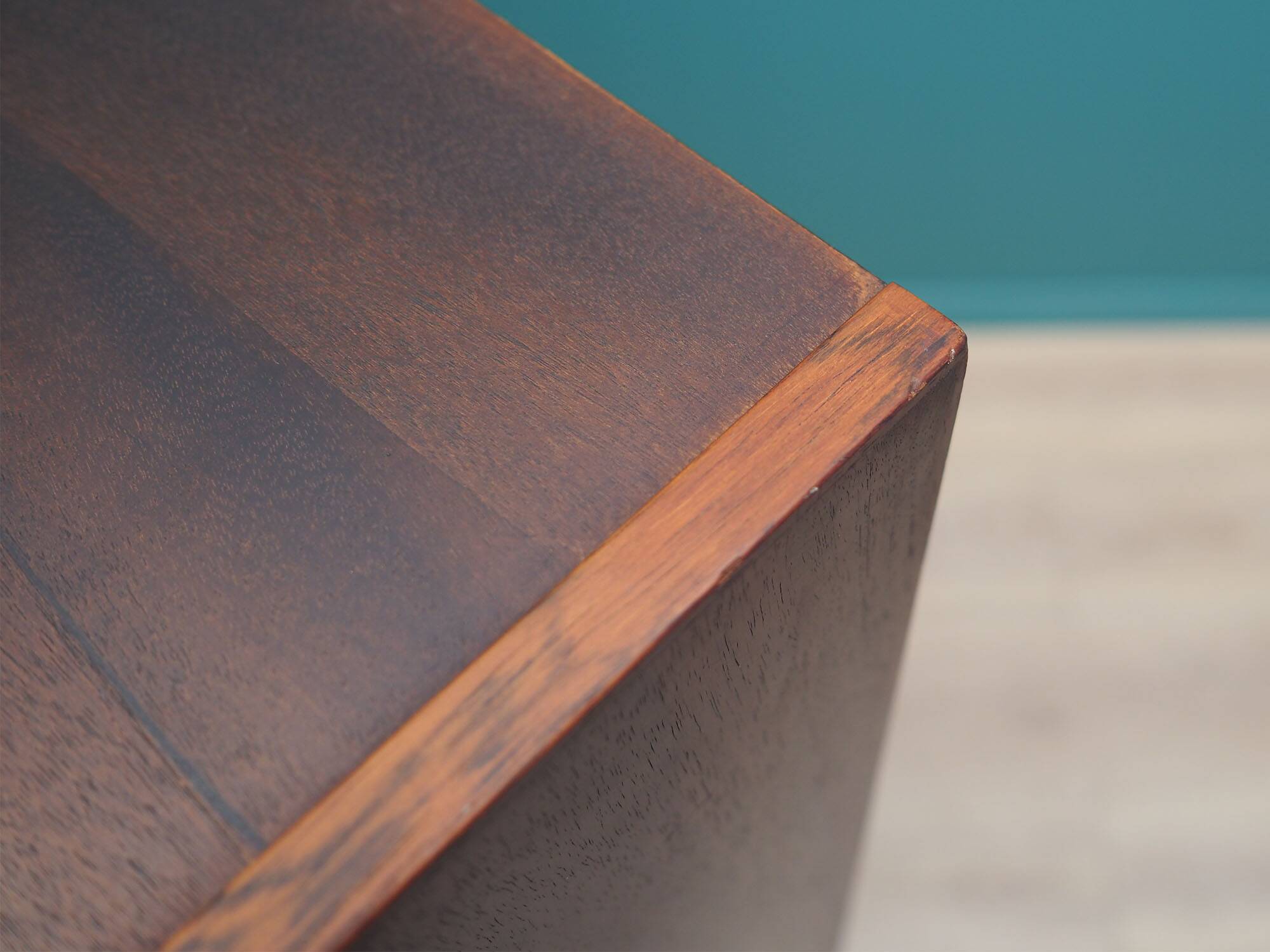 Bibliothèque en palissandre, design danois, années 1960, production : Danemark