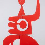 Antonine de Saint Pierre. Red “Anna” sculpture. Contemporary.