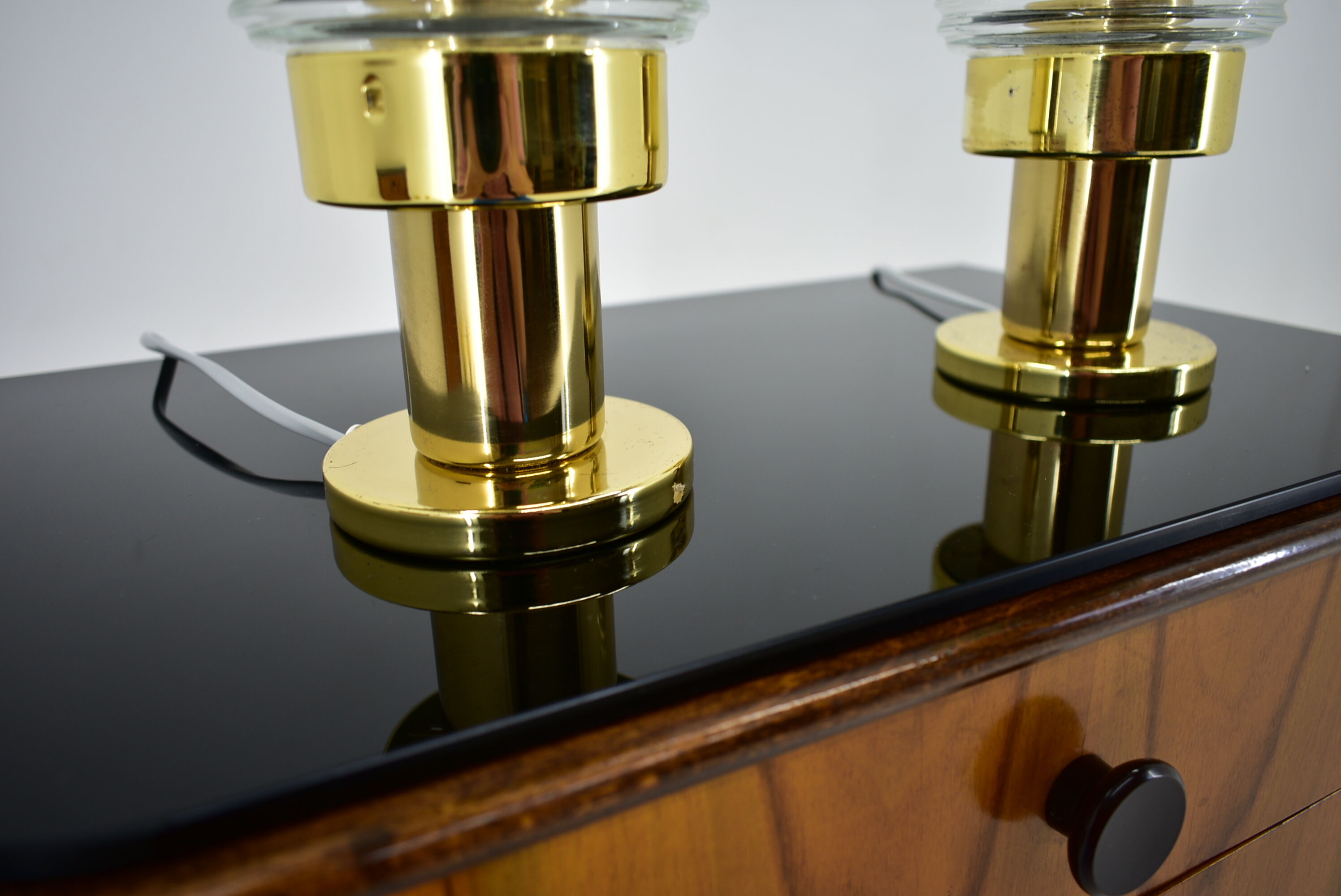 Pair of Mid-Century Table Lamps, Kamenicky Senov, 1960's