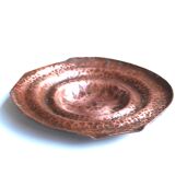 Empty hammered copper pocket by Stefan Szubski