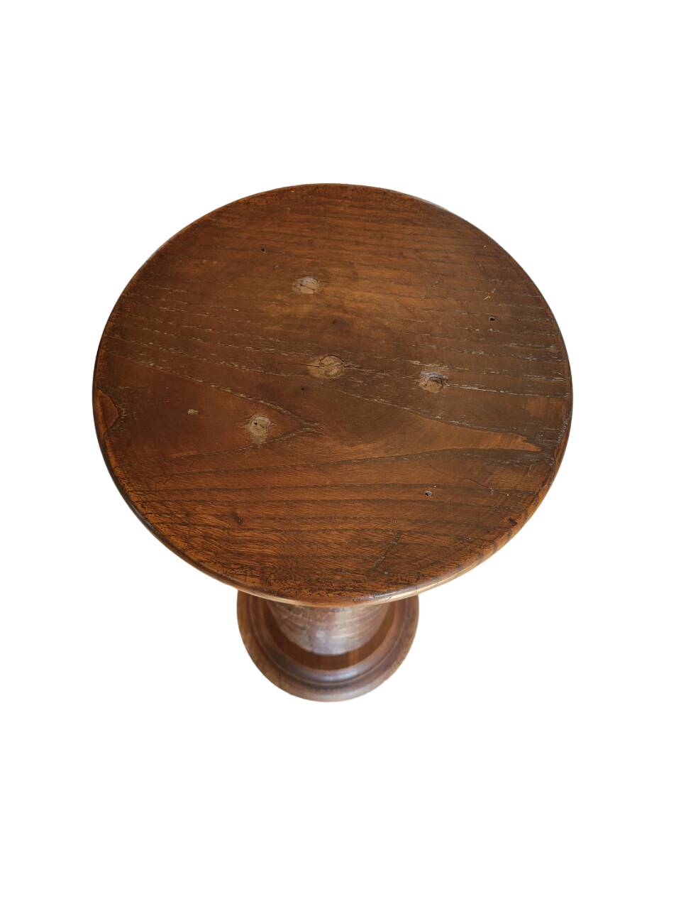 Solid wood "press screw" saddle