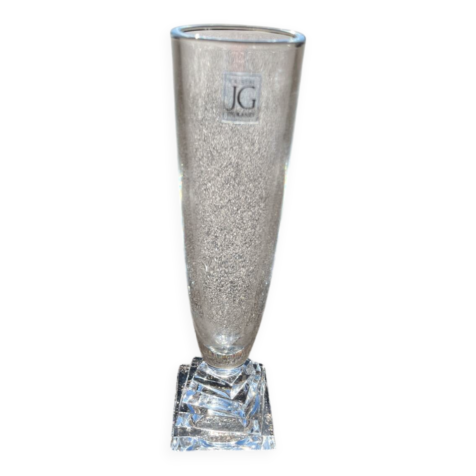 JG Durand crystal vase