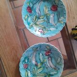 Barbotine plates from the Onnaing factory