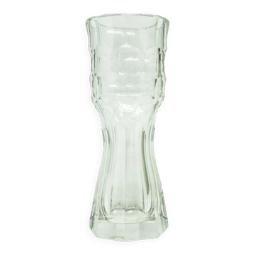 Art Deco vase, crystal, Moser, Czechoslovakia, 1930s