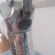 Decanter in pewter and crystal
