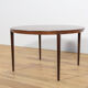 Mid-Century Round Rosewood Coffee Table by Severin Hansen for Haslev Møbelsnedkeri, 1960s