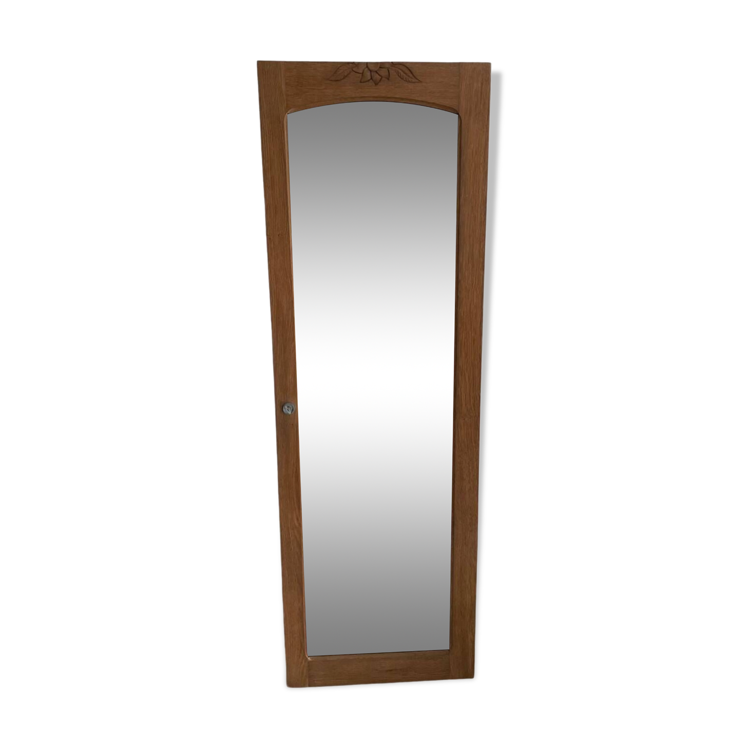 Oak mirror