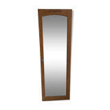 Oak mirror