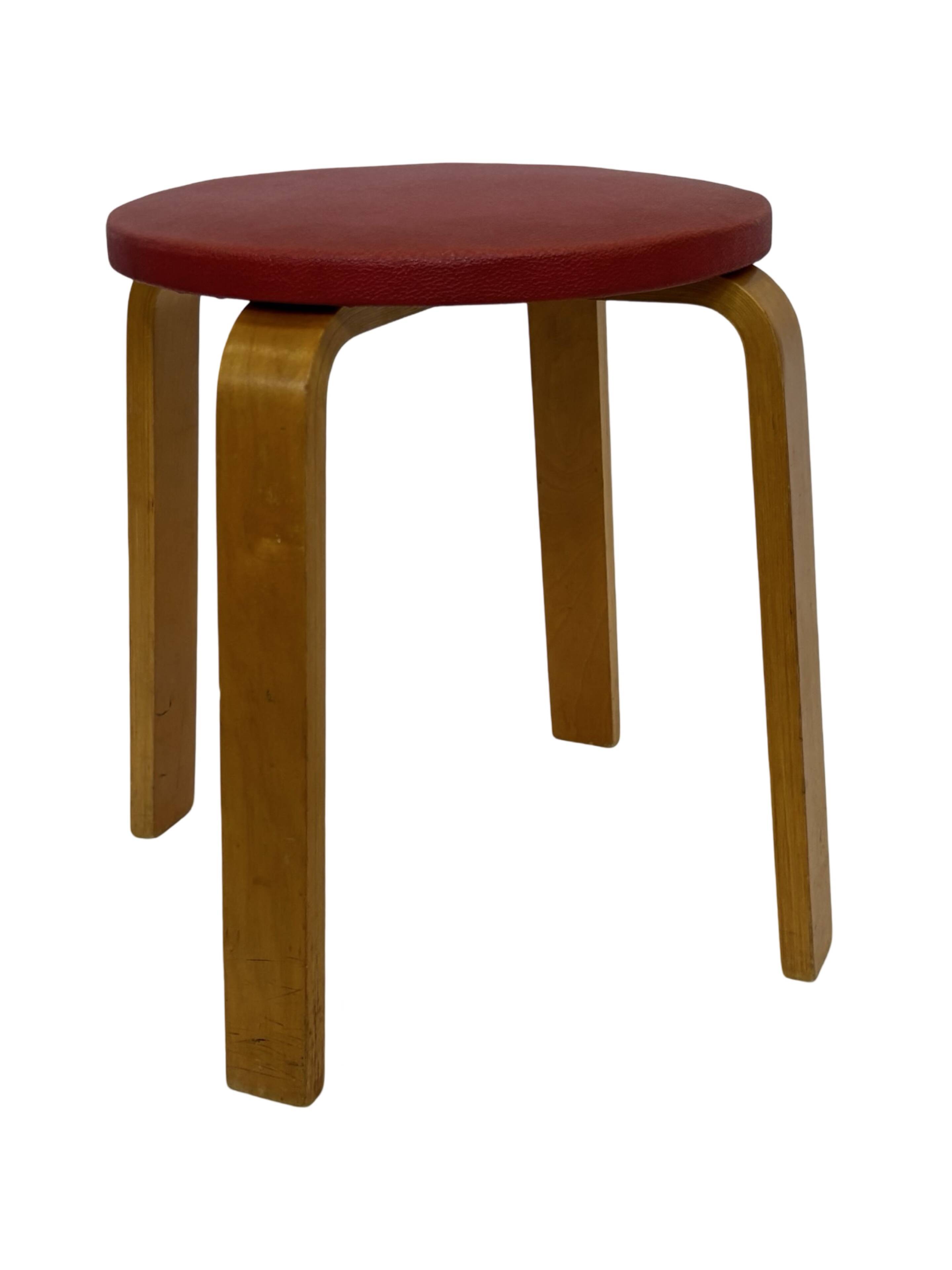 Vintage Cor Alons for Den Boer Gouda stool 1950s design