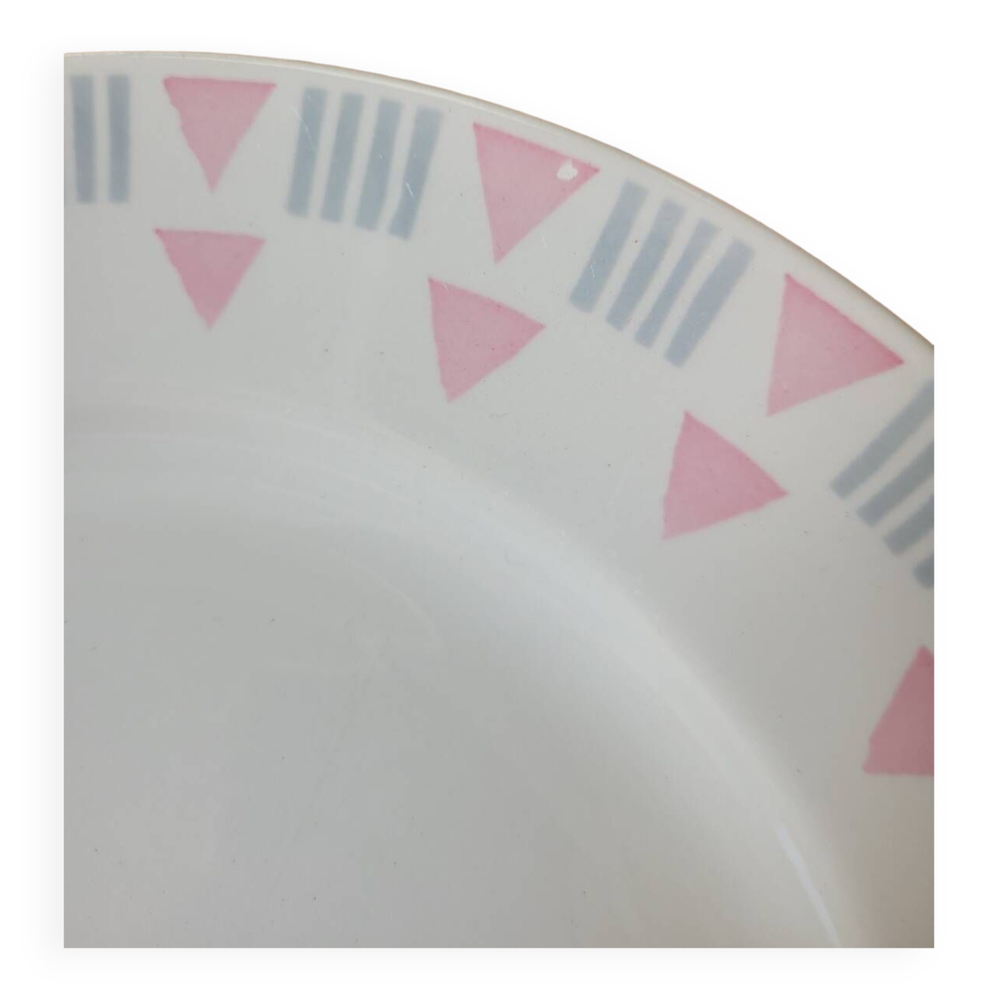 Set of 5 flat plates FB 66 Badonviller