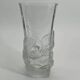 Vase vintage en verre taillé