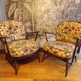 Pair of armchairs Windsor Ercol