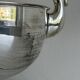 Large glass, metal champagne bucket
