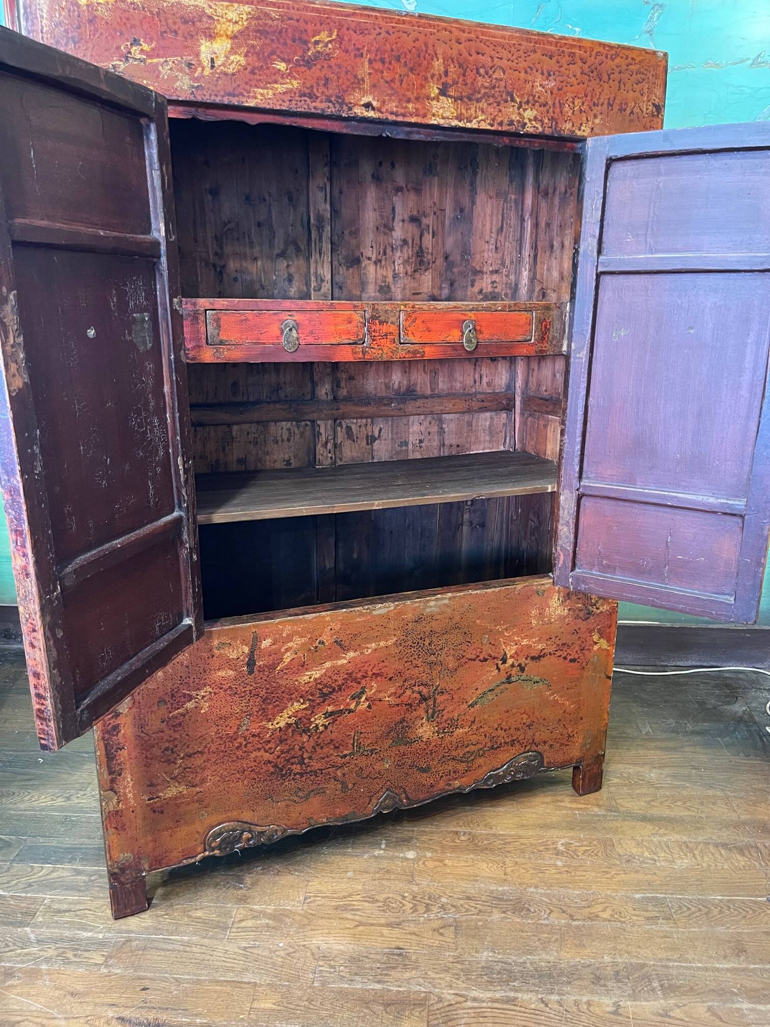 Antique Chinese wardrobe