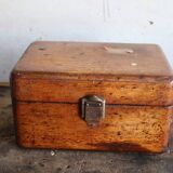 Old wooden box