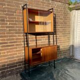 Mid Century Avalon Modular Ladderax Teak Vintage Shelving Unit 1