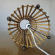 Bamboo lamp 70s
