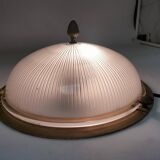 Holophane glass ceiling light