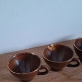 Tasses ou bolée à cidre en grès