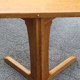 200cm pine expandable dining table