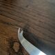 Bamboo handle cheese knife