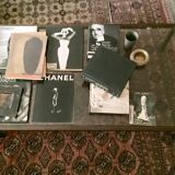 Metal and glass coffee table