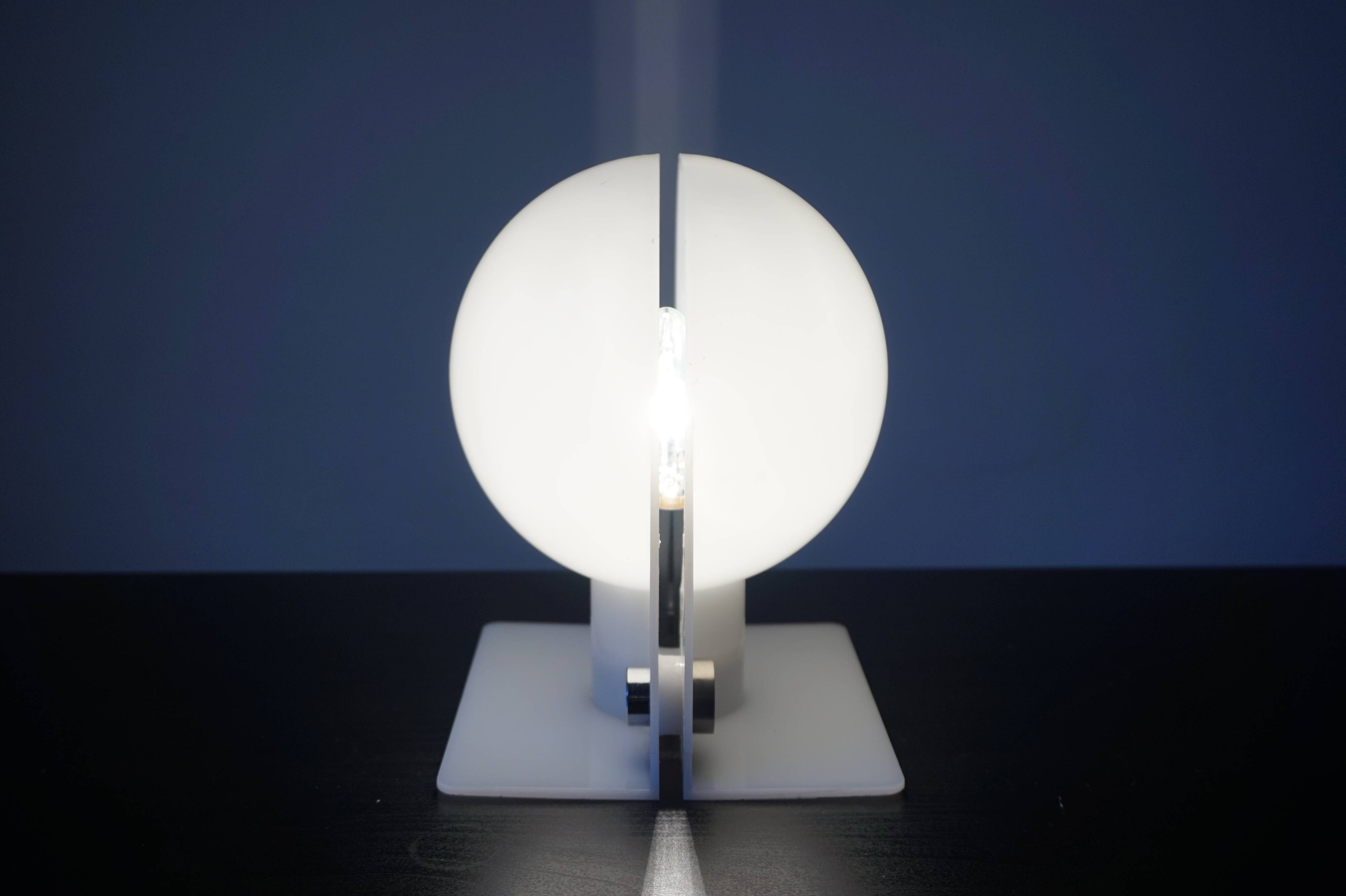 Lampe de table Guzzini Sirio par Brazzoli & Lampa