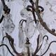 Lustre pampilles ancien cristal