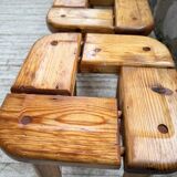 Set of 6 Olof Ottelin stools, Finland 1950.