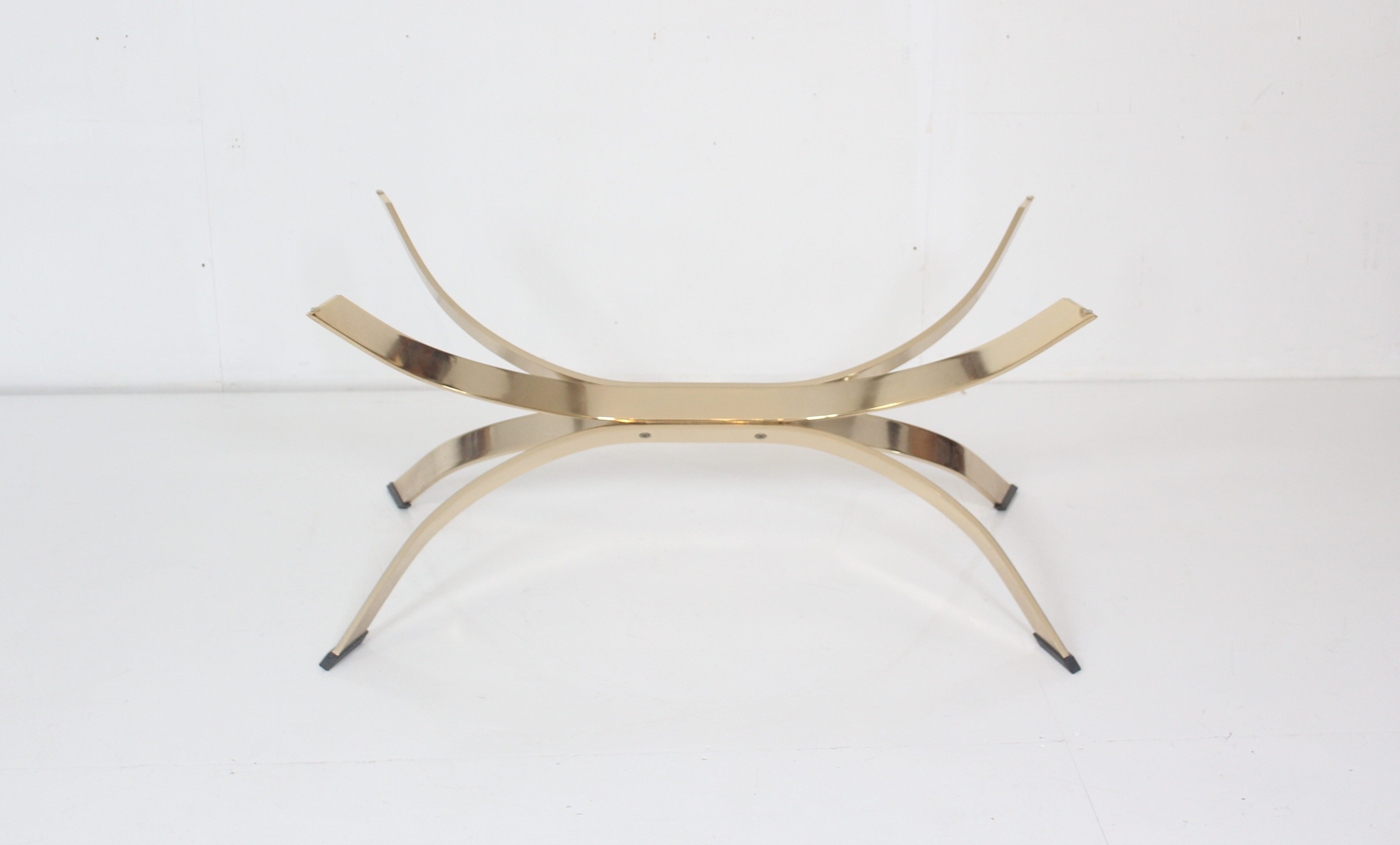 Coffee table in marble and bronze,france circa 1970