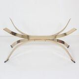 Coffee table in marble and bronze,france circa 1970