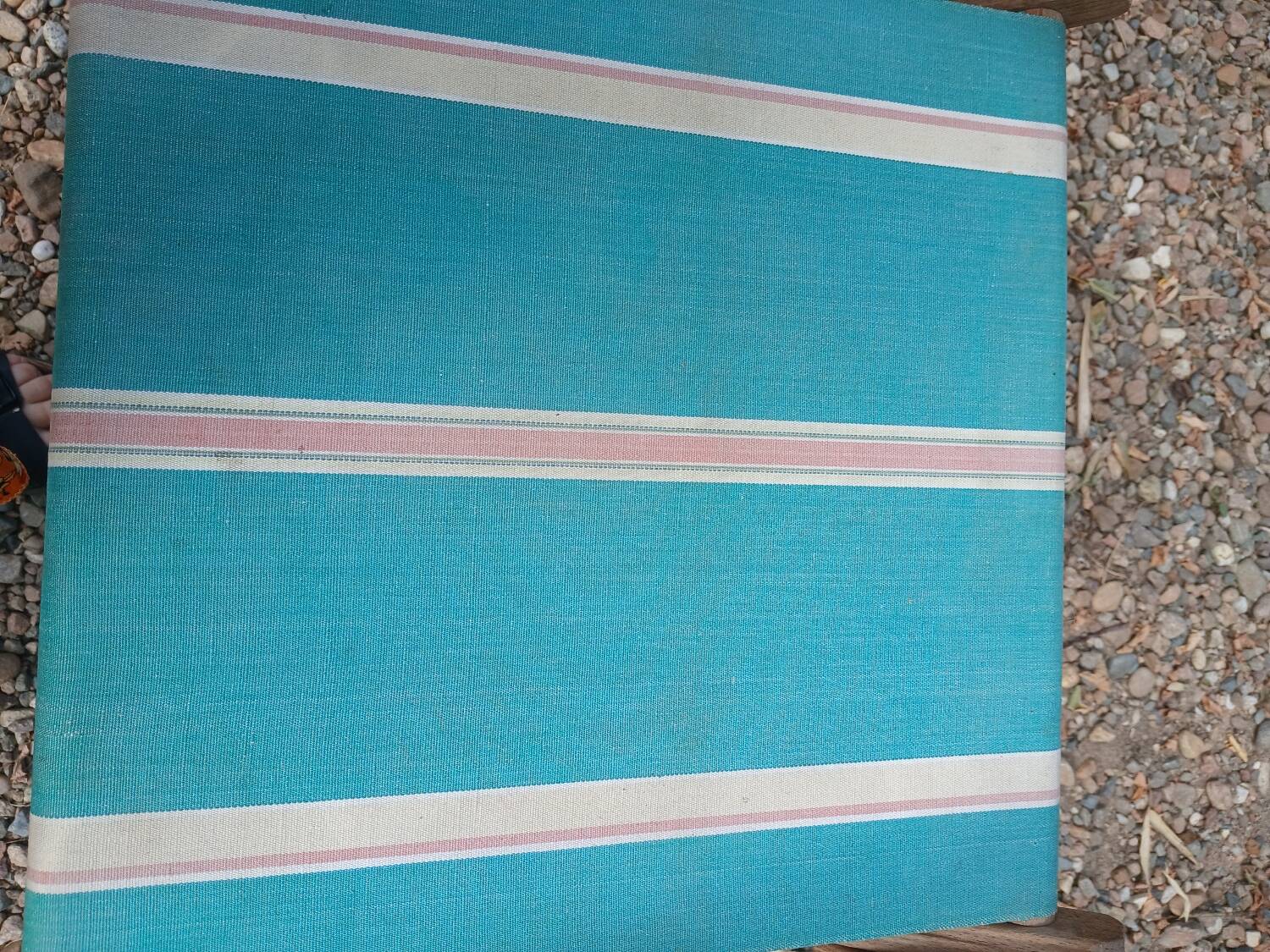 3 antique folding garden armchairs