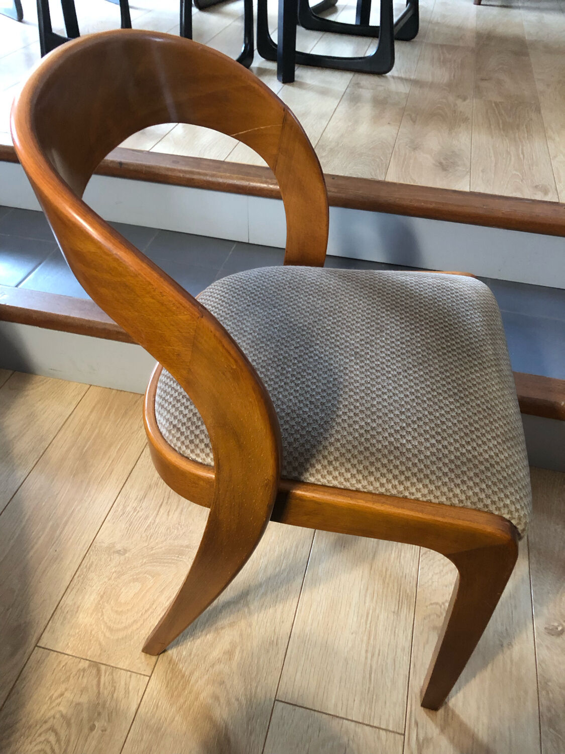 Series 6 vintage chairs baumann modem 14 sled