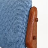 Newly upholstered O.D. Møbler / Erik Buck “Type 50” armchair / teak / mid-century / Danish modern design / Erik Buch