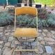 Chaise pliante vintage