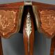 Small Folding Table in Mahogany, Napoléon III period – 2nd half of the 19th century