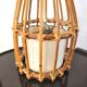 Suspension rotin design années 60 - 70