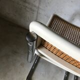 High chair in cannage
