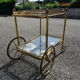 Rolling serving table in neo-classical Louis XVI style.