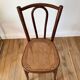 Baumann chair in turned wood and canning N33 early twentieth century