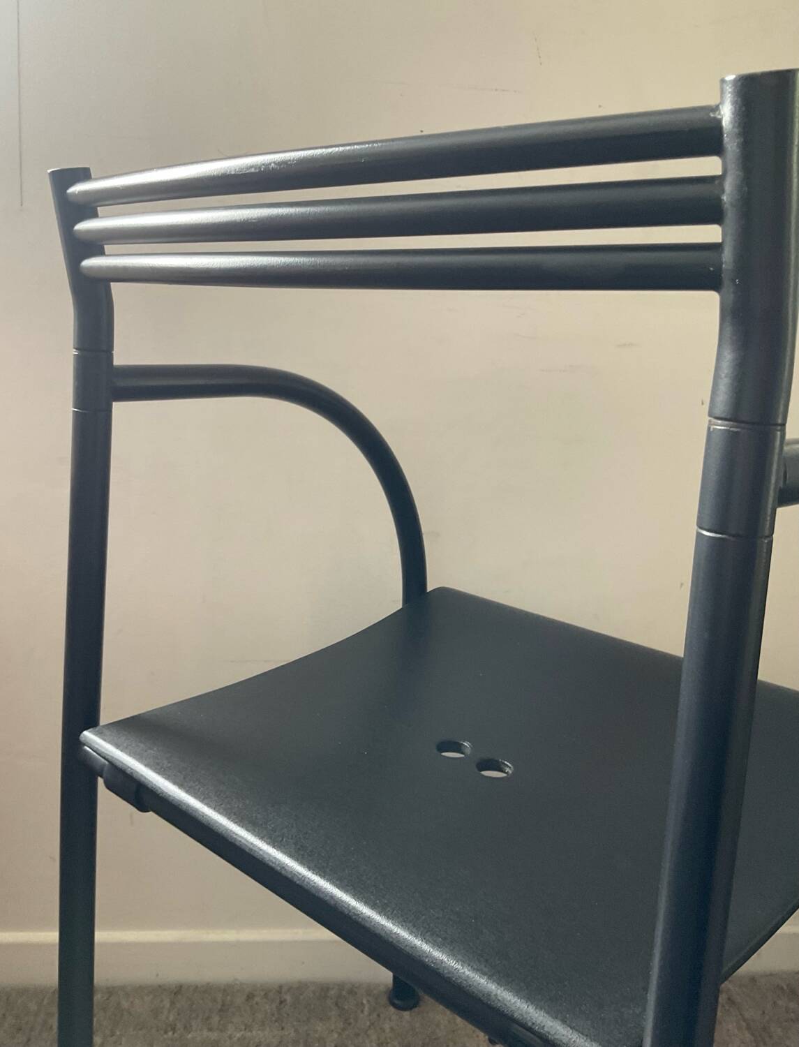 Philippe Starck chair mod. Francesca Spanish for Baleri Italy 80s