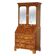 Antique George II carved walnut secretary bookcase circa 1740.