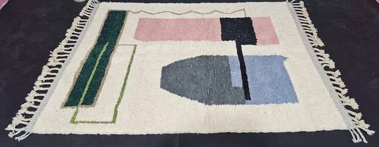 Custom Beni Ourain rug, 150/250cm