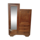 Vintage asymmetric cabinet