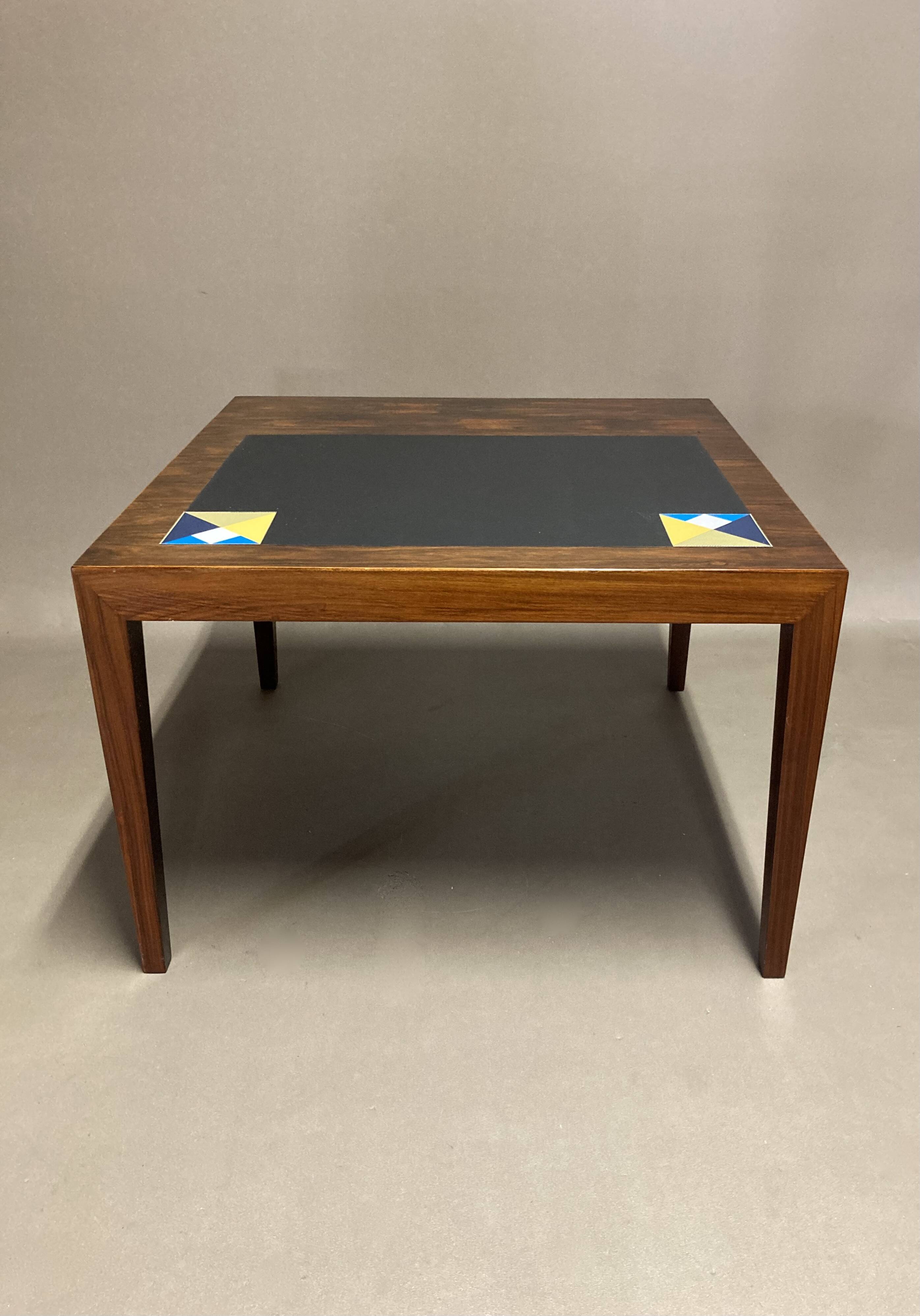 Table basse design scandinave 1950 "Severin Hansen".