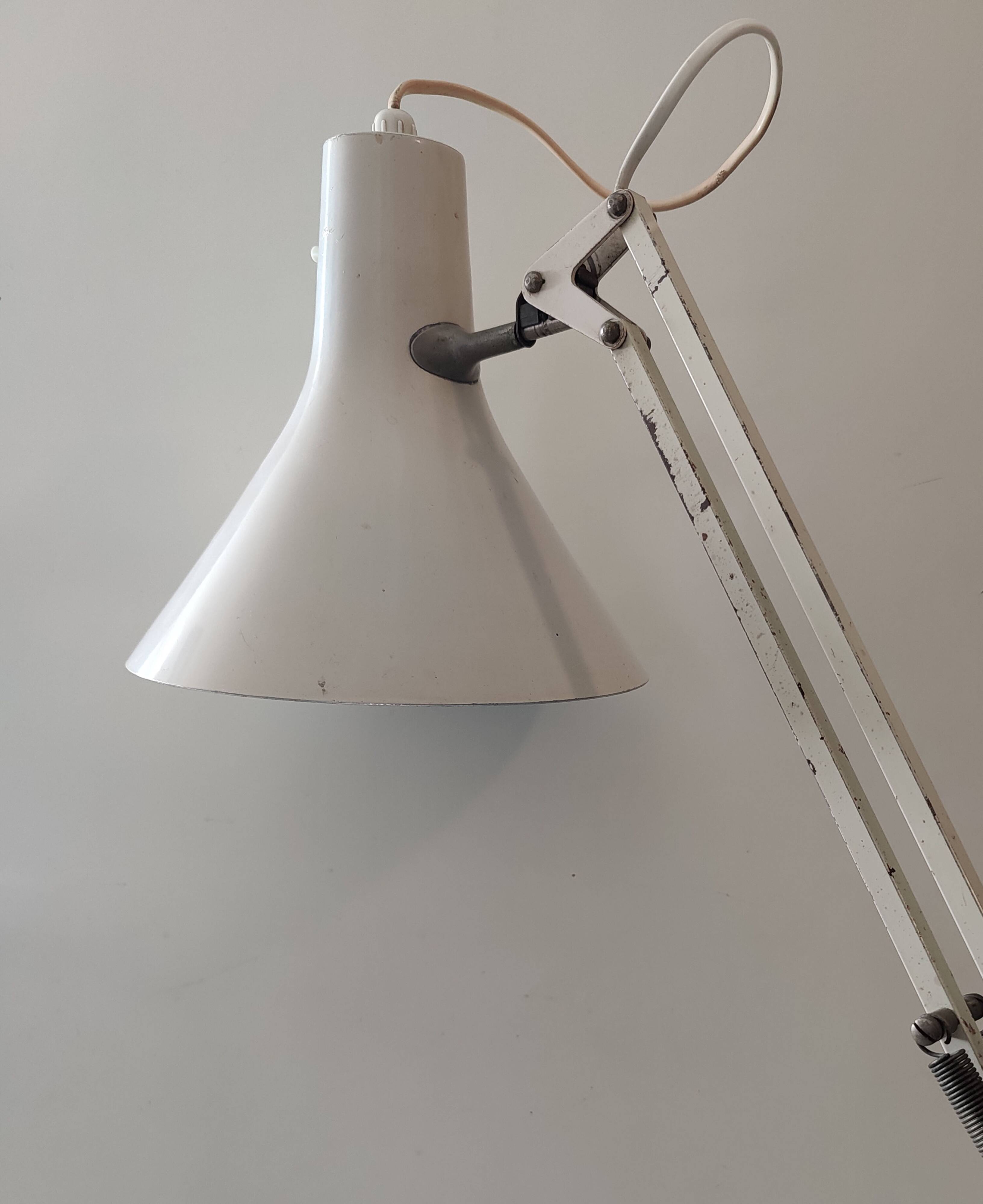 Luxo L-1 articulated lamp, Jacobsen, 1940s